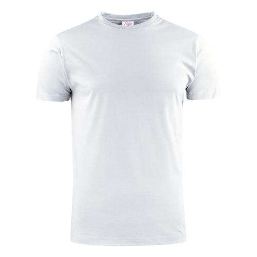 Printer heavy t-shirt RSX wit,l