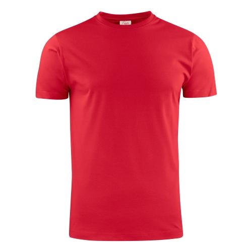 Printer heavy t-shirt RSX rood,l