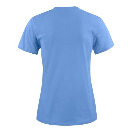 Printer Heavy t-shirt Lady hemelsblauw,m