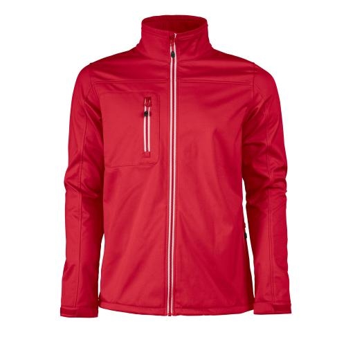 Printer Vert Softshell Jacket rood,l