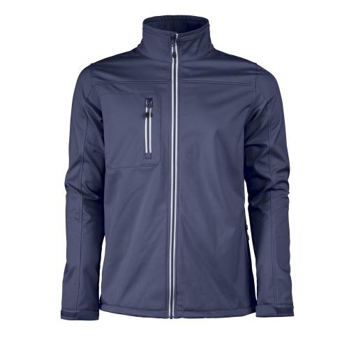 Printer Vert Softshell Jacket navy,l