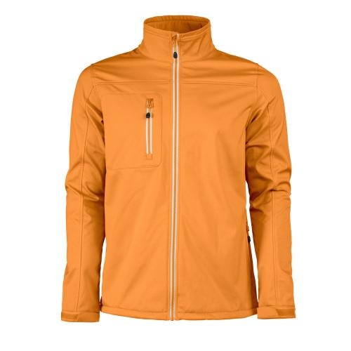 Printer Vert Softshell Jacket oranje,l