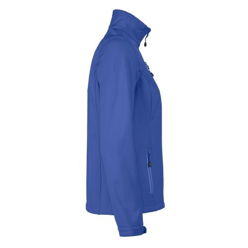 Printer Vert Lady Softshell Jacket blauw,l