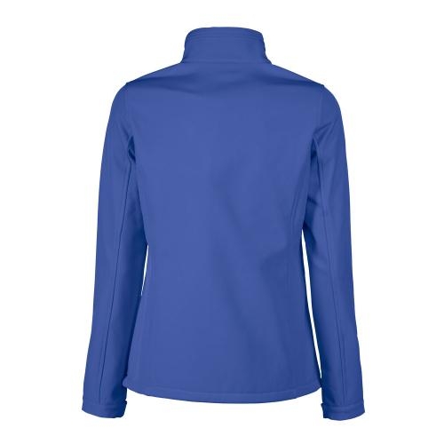 Printer Vert Lady Softshell Jacket blauw,l