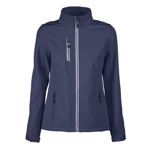 Printer Vert Lady Softshell Jacket navy,l