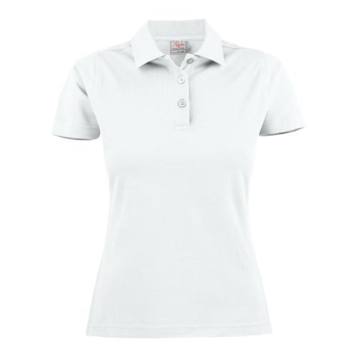 Polo pique surflady wit,l