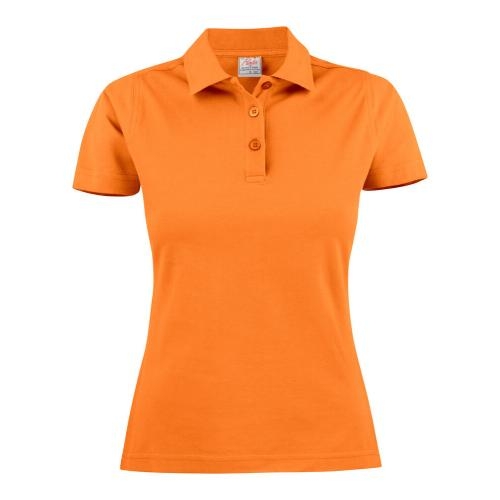 Polo pique surflady oranje,l