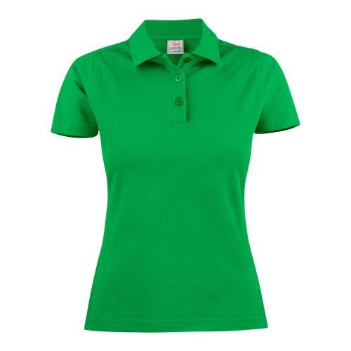 Polo pique surflady frisgroen,l