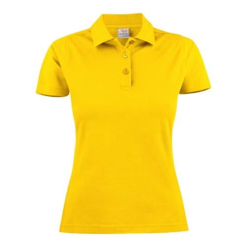 Polo pique surflady citroengeel,l