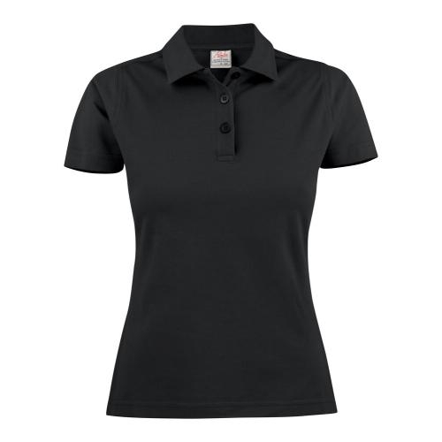 Surf Light Polo dames zwart,l