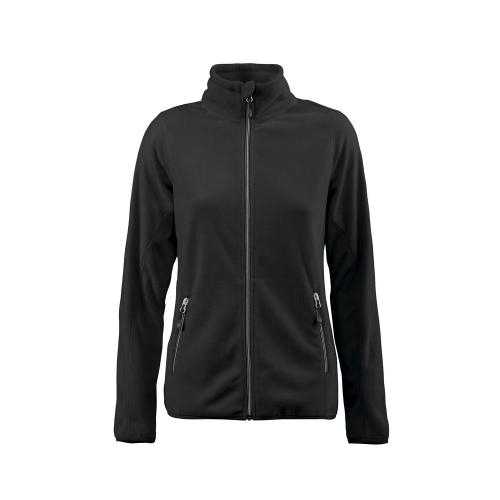 Printer Twohand Lady Fleece Jacket zwart,l
