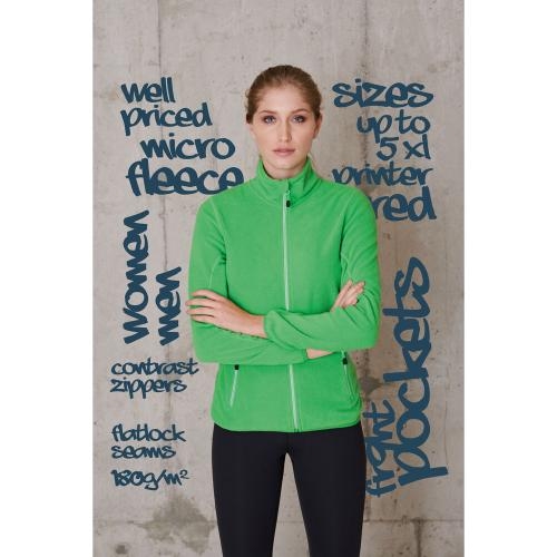 Printer Twohand Lady Fleece Jacket kobaltblauw,l