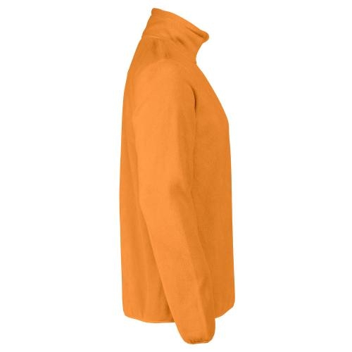 Printer Frontflip Fleece Halfzip oranje,5xl