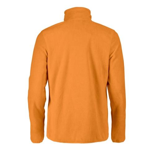 Printer Frontflip Fleece Halfzip oranje,5xl