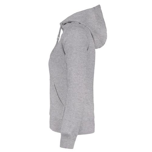 Printer Fastpitch Lady Hooded Sweater wit,l