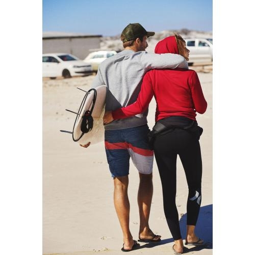 Printer Fastpitch Lady Hooded Sweater wit,l
