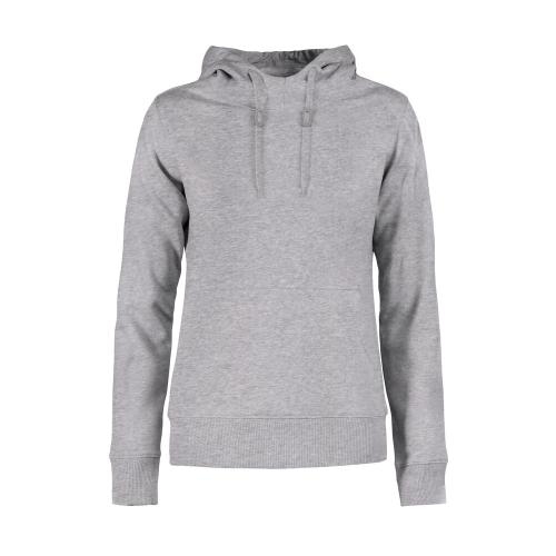 Printer Fastpitch Lady Hooded Sweater grijs gemeleerd,l