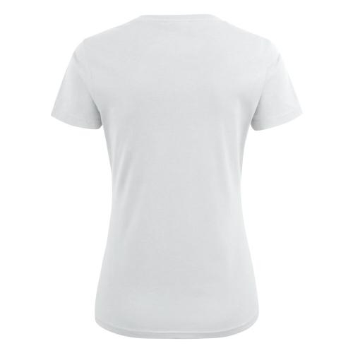 Printer Heavy V Lady T-Shirt wit,l