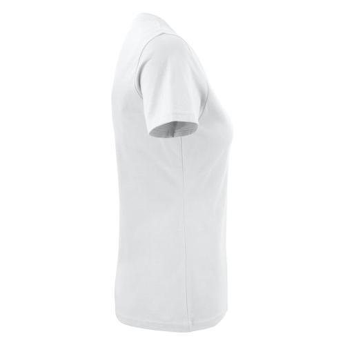 Printer Heavy V Lady T-Shirt wit,l