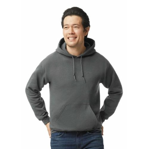 Gildan hooded sweater unisex charcoal,l