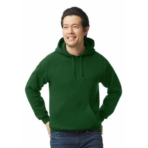 Gildan hooded sweater unisex forest green,l