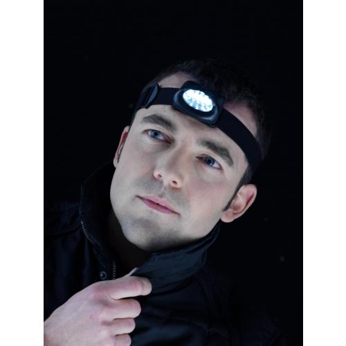 Hoofdlamp 6 led zwart