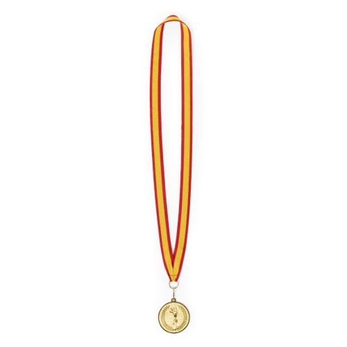 Medaille Corum rood/zilver