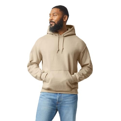 Gildan hooded sweater unisex sand,l