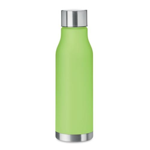 Lekvrije RPET drinkfles 600 ml transparant lime