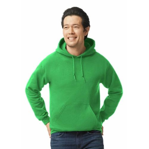 Gildan hooded sweater unisex irish green,l
