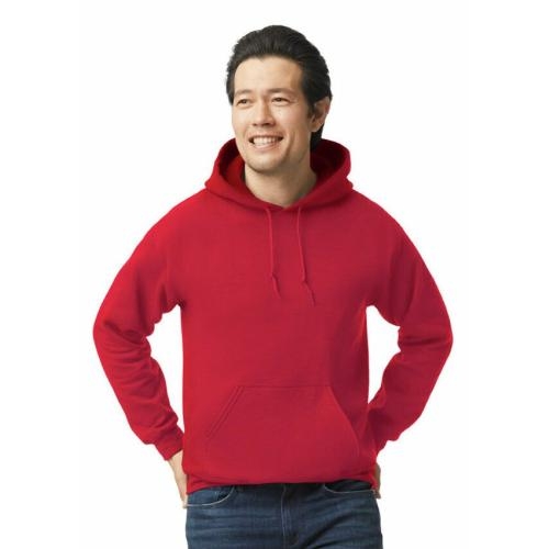 Gildan hooded sweater unisex cherry red,l