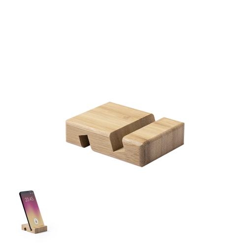 Telefoon/tablethouder Delim bamboe