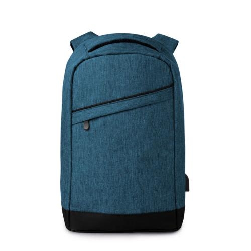 Nylon rugtas Berlin blauw