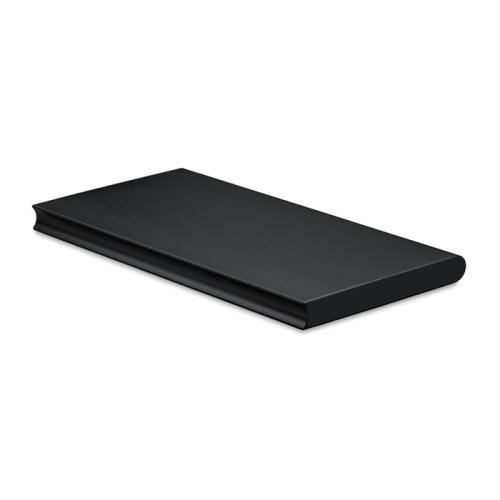 Solar powerbank powerflat, 8000 mAh zwart