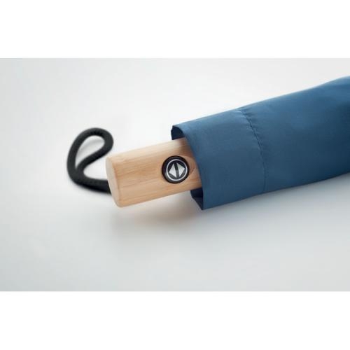 23 Inch opvouwbare paraplu Leeds blauw