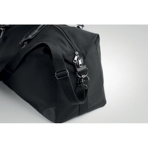 Canvas weekendtas 340 gr/m² Monaco zwart