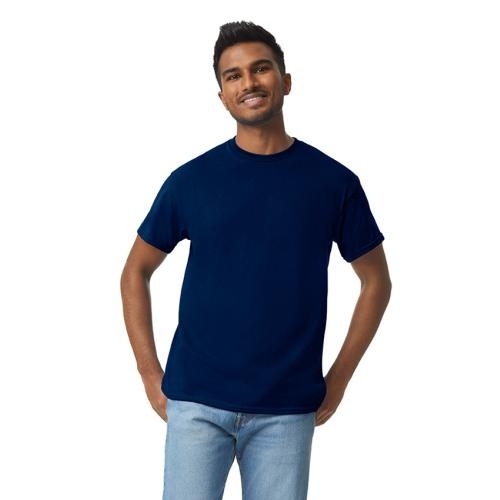 Gildan heavyweight T-shirt unisex navy,l