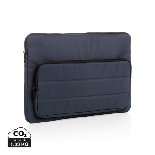 Impact AWARE RPET 15,6 inch laptophoes donkerblauw