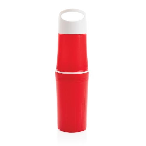 BE O Bottle, Organic Waterfles gemaakt in Europa rood