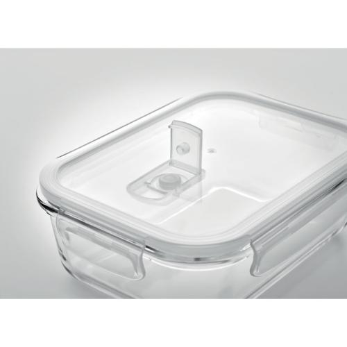 Glazen lunchbox 900ML Praga lunchbox transparant