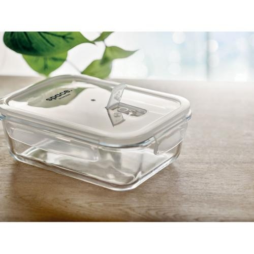 Glazen lunchbox 900ML Praga lunchbox transparant