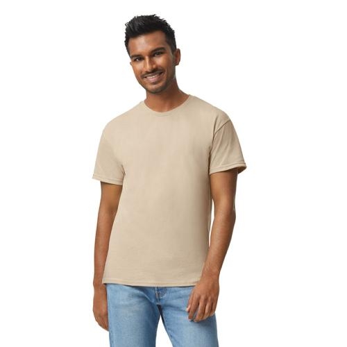 Gildan heavyweight T-shirt unisex sand,l