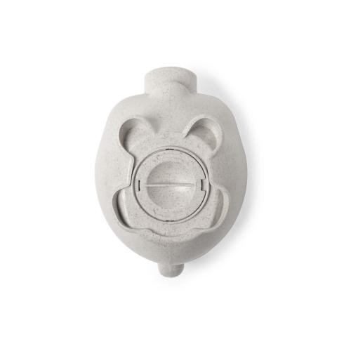 Bamboe spaarpot piggy naturel