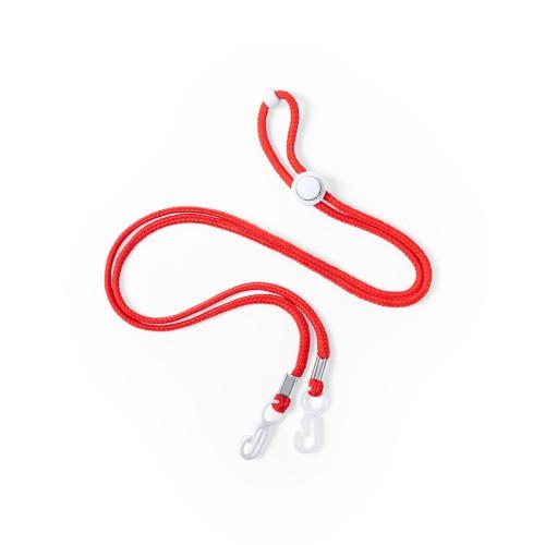 Maskerhouder Lanyard Menfix wit
