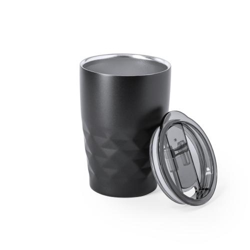 Beker-Fles Blur zilver
