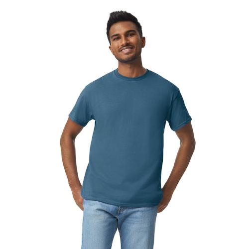 Gildan heavyweight T-shirt unisex indigo blue,l
