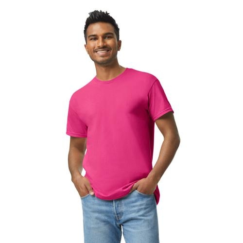 Gildan heavyweight T-shirt unisex heliconia,l