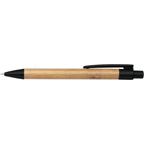 Bamboe balpen blauw