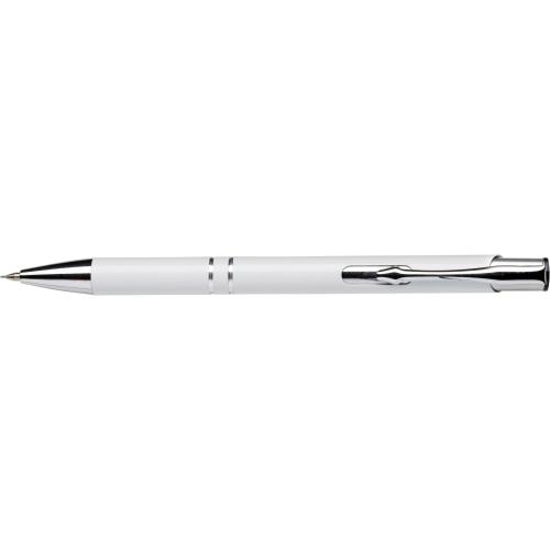 Aluminium balpen wit