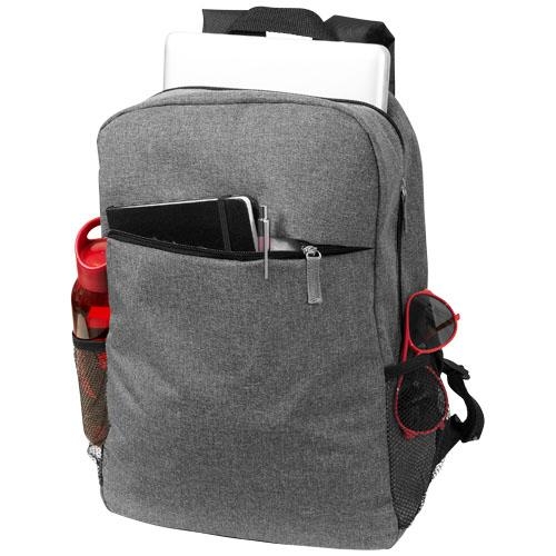 15 inch laptoprugzak Hoss heather medium grijs